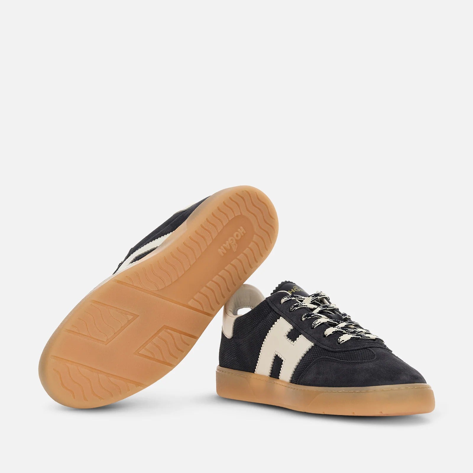 Hogan Cool HXM6470FB60UW Sneakers Blu Scamosciate