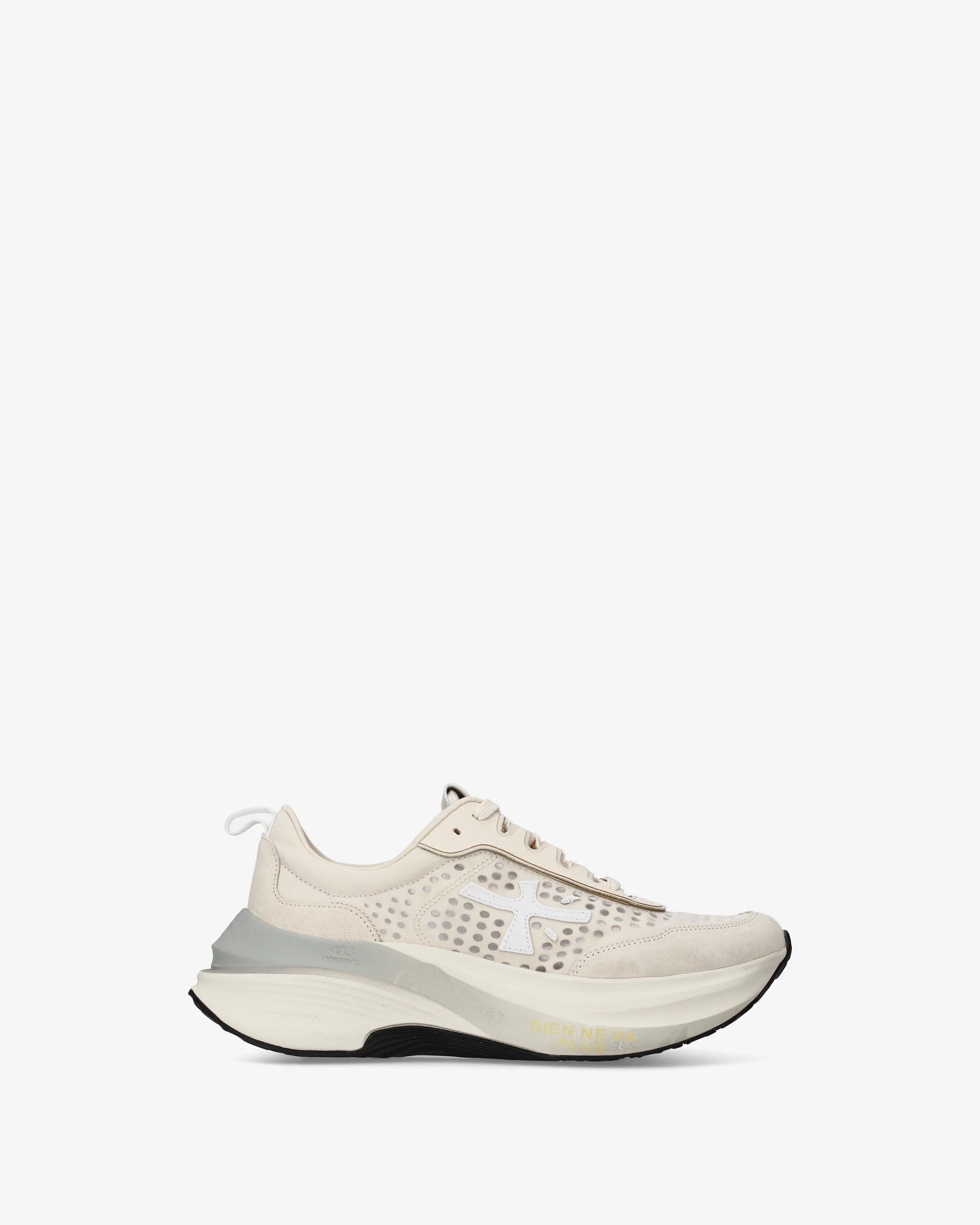 Premiata Hill 8242 Sneakers Tessuto Off White Donna