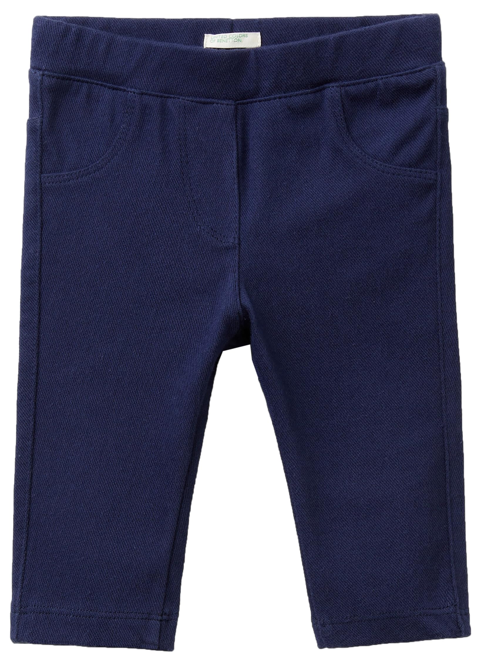 Benetton 4NBBae002 Pantalone Neonato Jersey Blu 56
