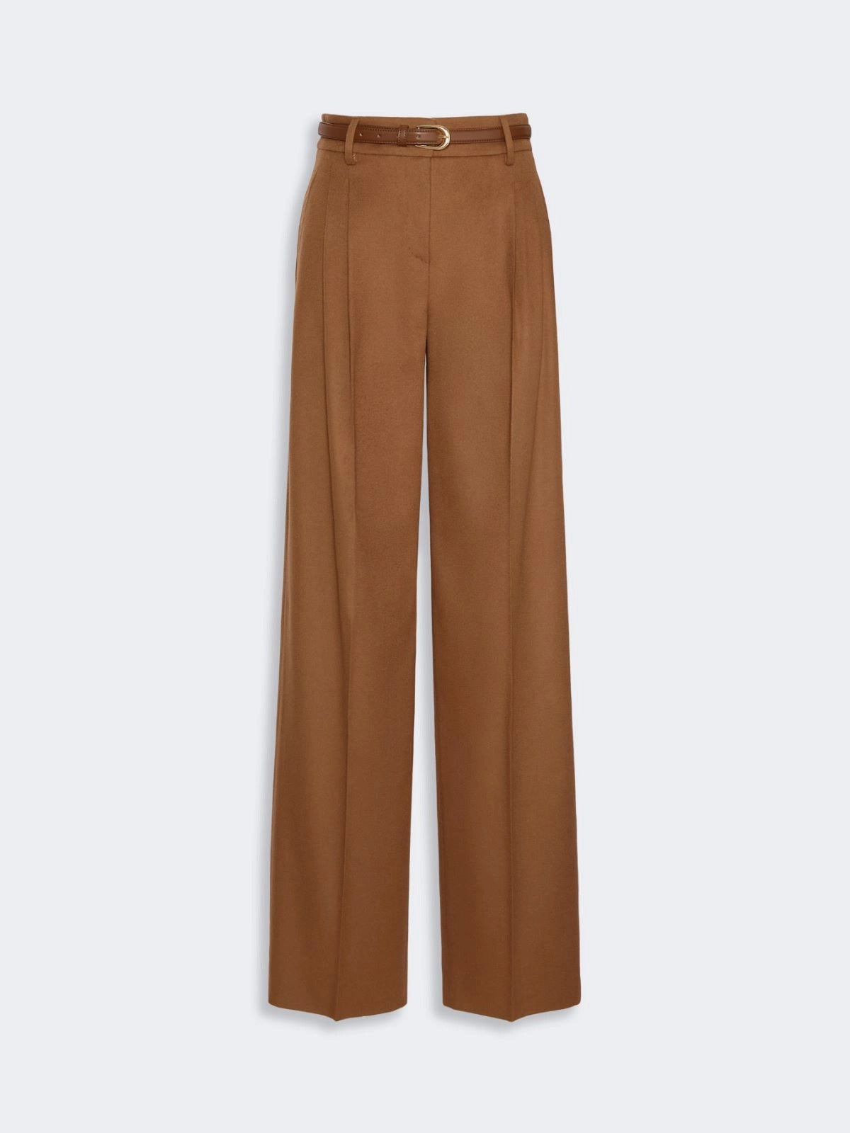 Max Mara Studio Cocco MSTCOCCO025 Pantaloni donna cuoio lana