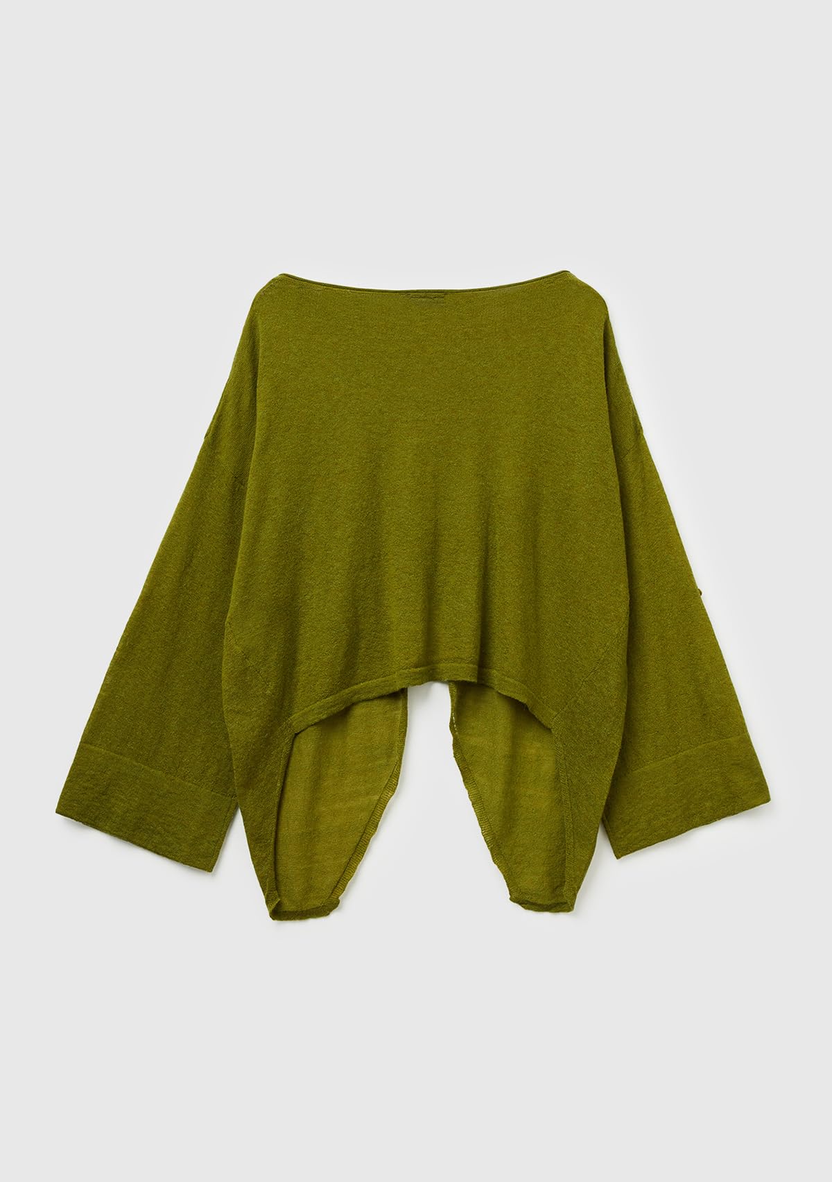 Benetton Maglieria Maglia Scollo Barca M/L in Misto Alpaca