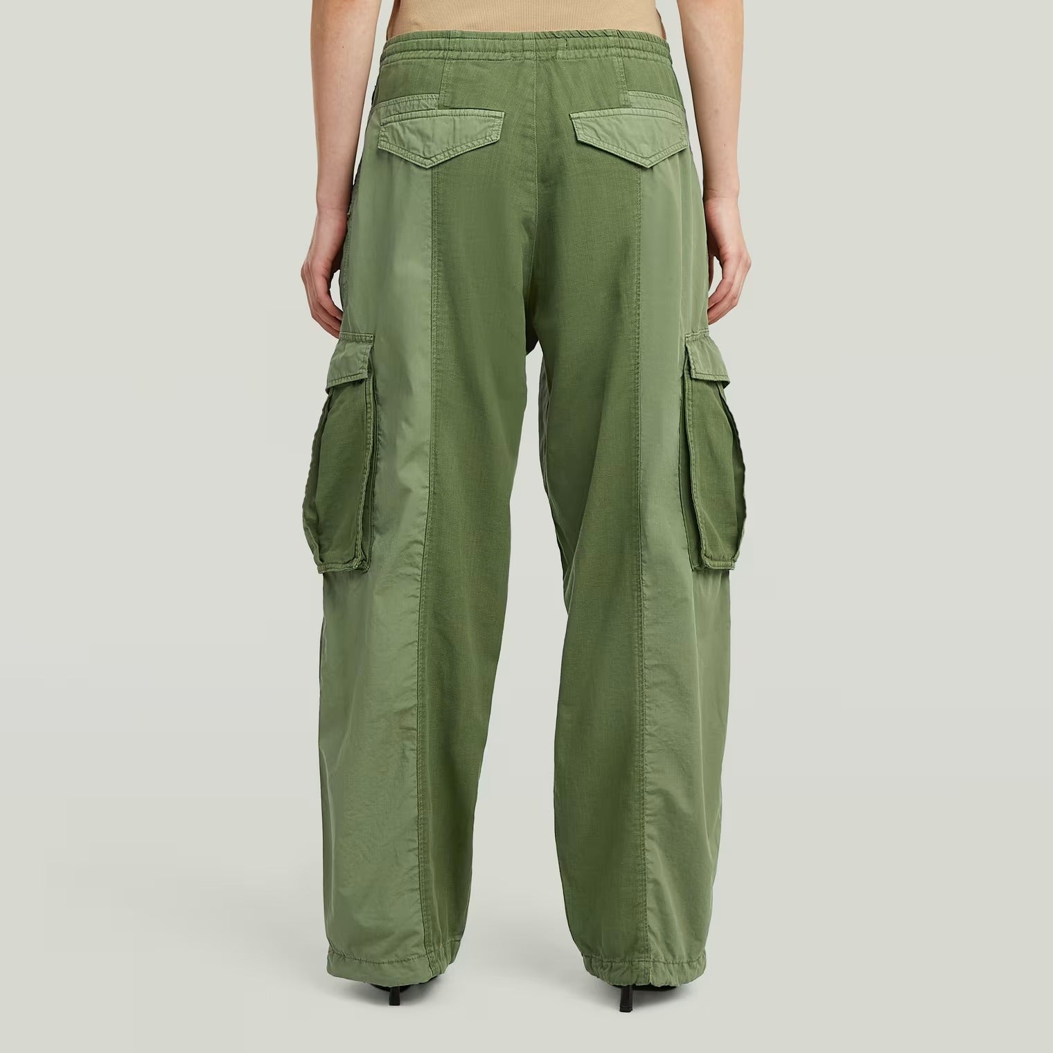 G-Star Raw D29010-E519 pantalone donna verde cargo