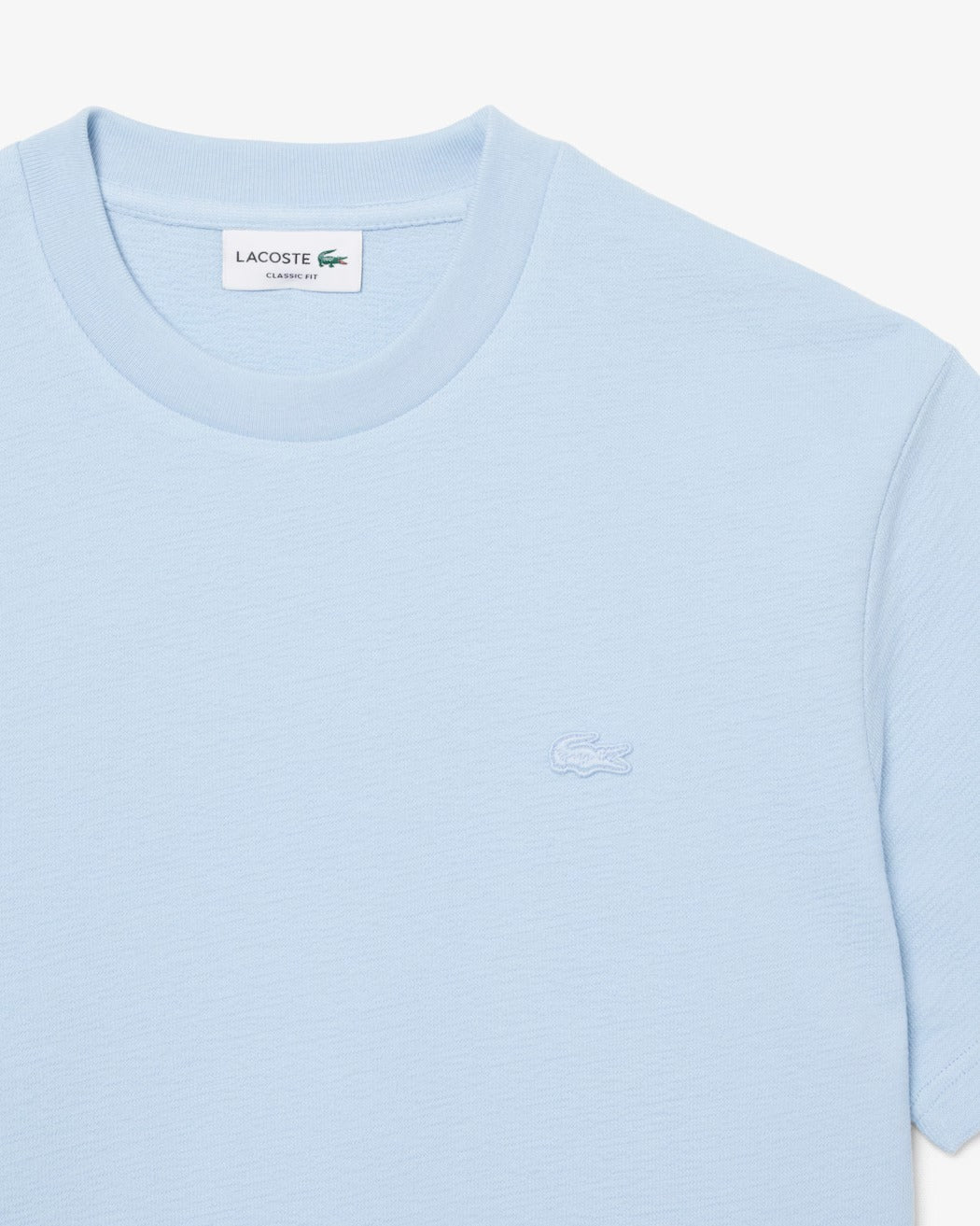 Lacoste TH1979 T-Shirt Cotone Blu Chiaro 4