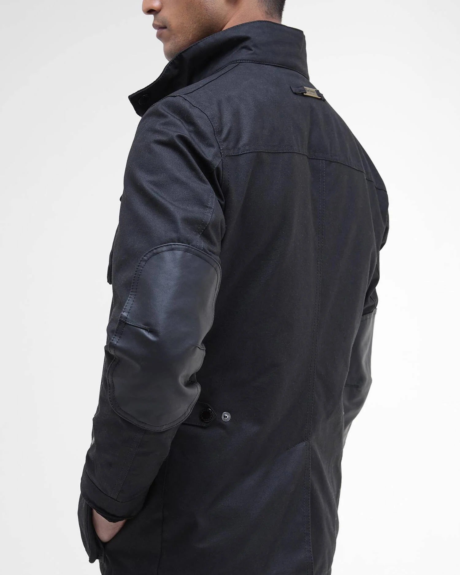 Barbour Ogston Wax MWX0700 Giacca Uomo Nera Black