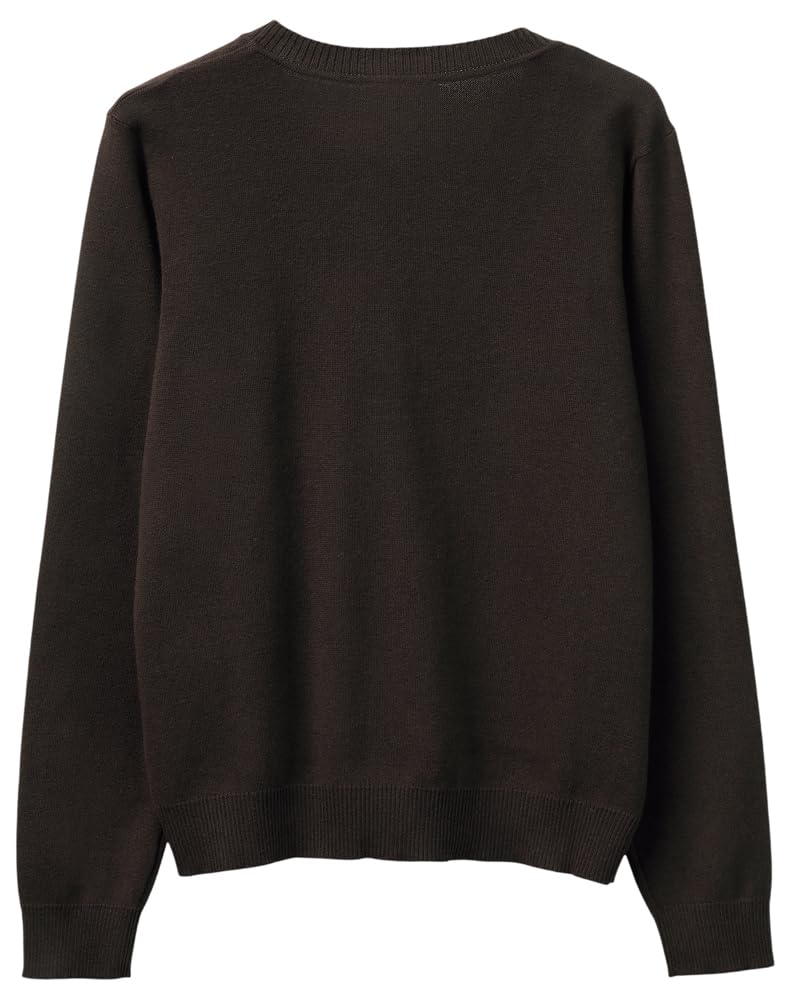 Benetton Maglieria Maglia Scollo V M/L maglia scollo a V tinta unita