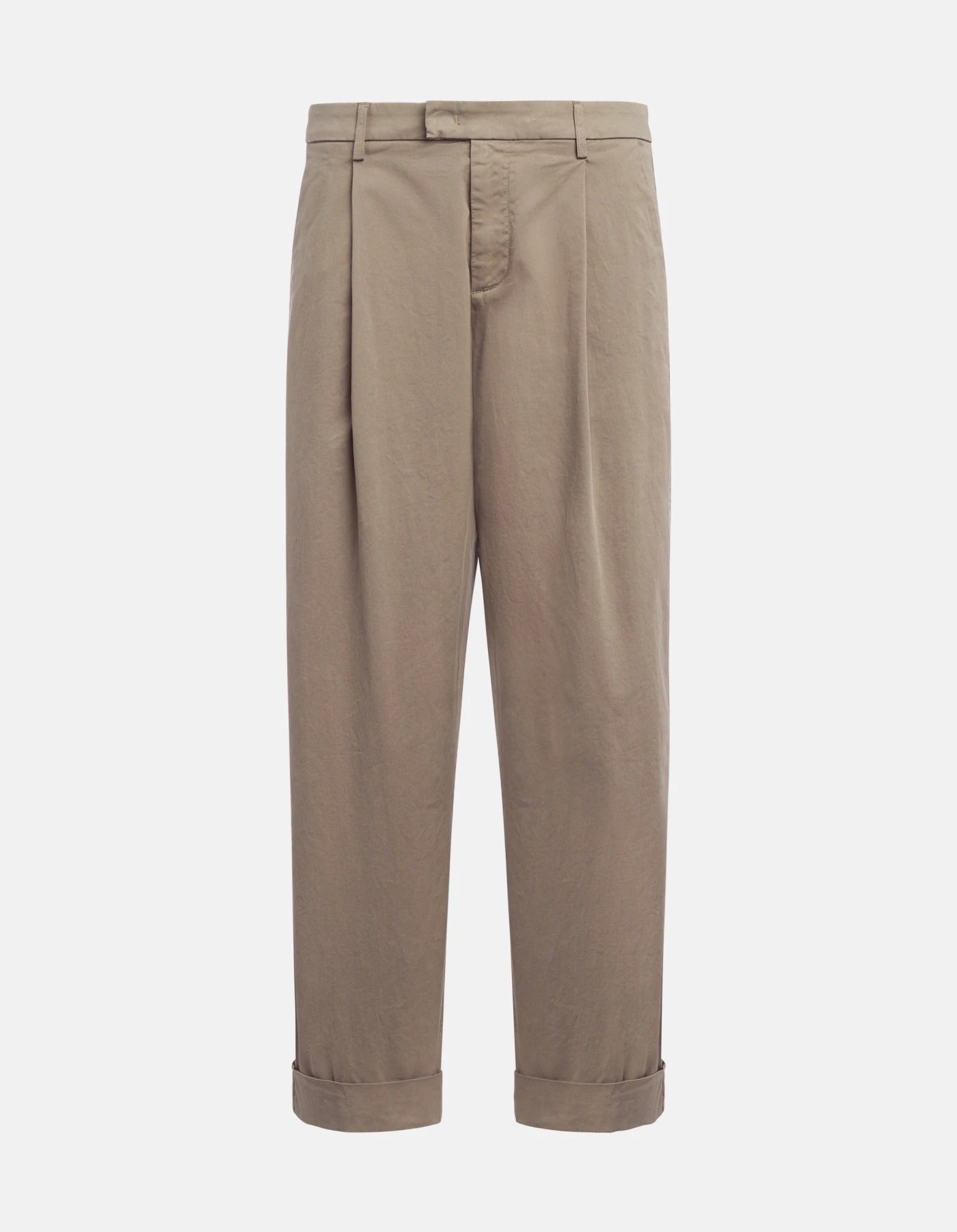 Dondup Mel Loose UP658 pantaloni uomo castoro