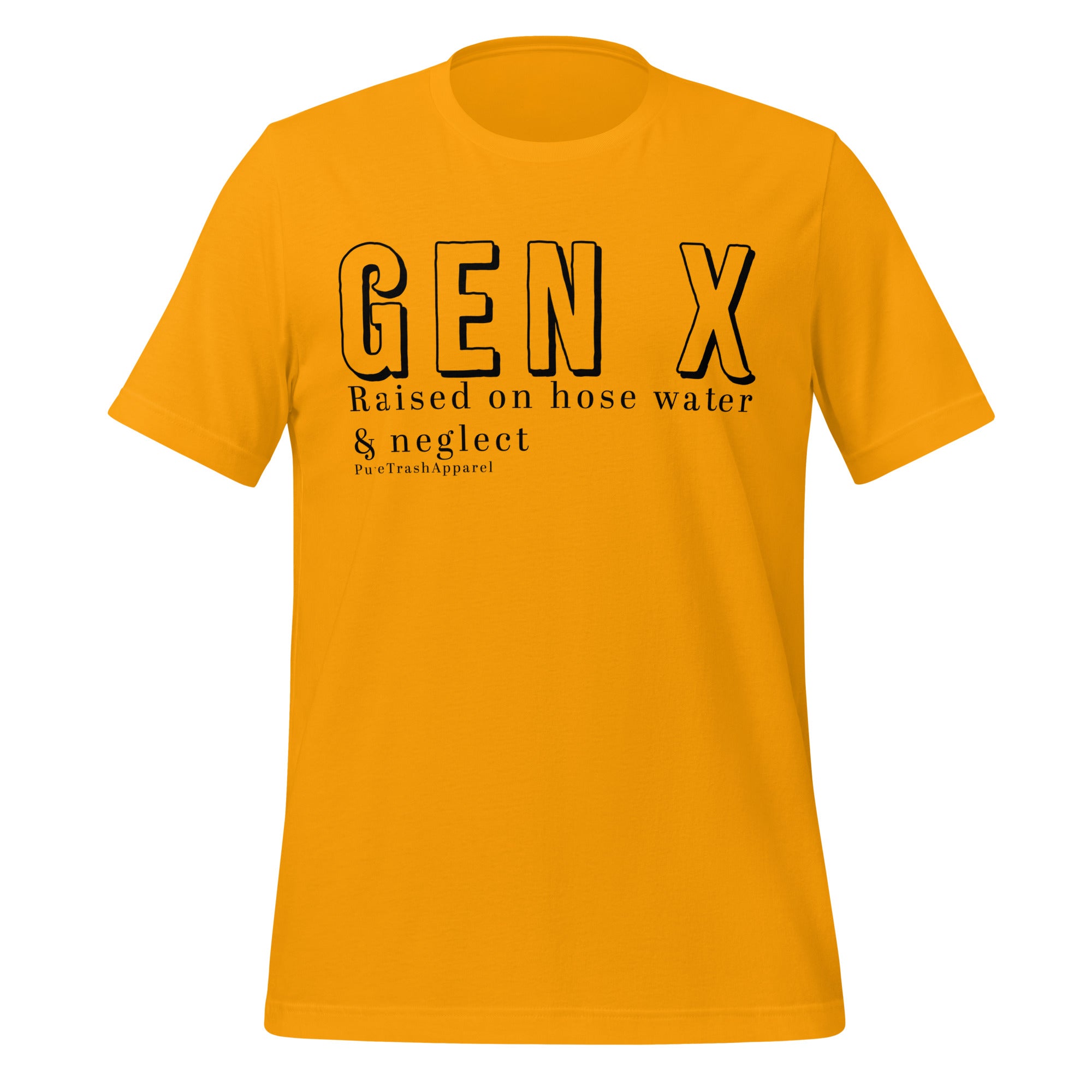 Pure Trash Gen-X Raised on Hose Water Maglietta Berry cotone