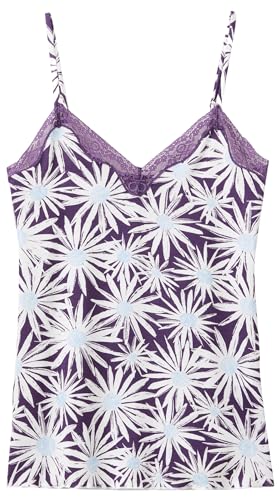 Benetton 3JWV3H009 canottiera donna XXS viscosa pizzo