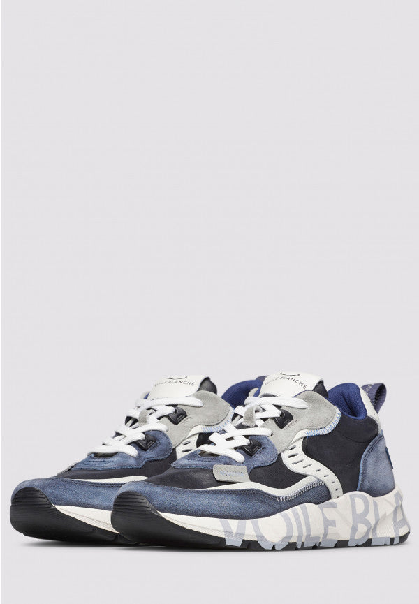 Voile Blanche Club01 2017465 Sneakers Uomo Blu Azzurro