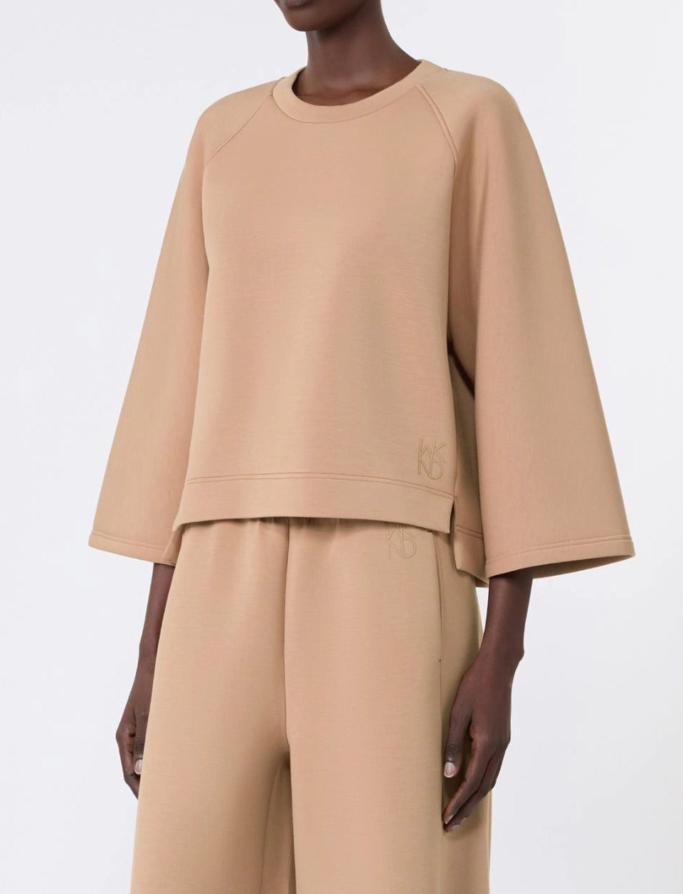 Weekend Max Mara Vasto Felpa Donna Modal Cuoio