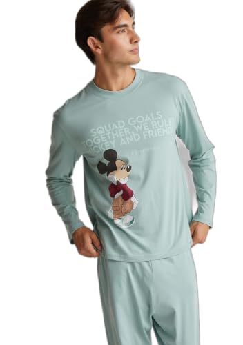 Benetton Pigiama Maglia Uomo Disney maniche lunghe jersey