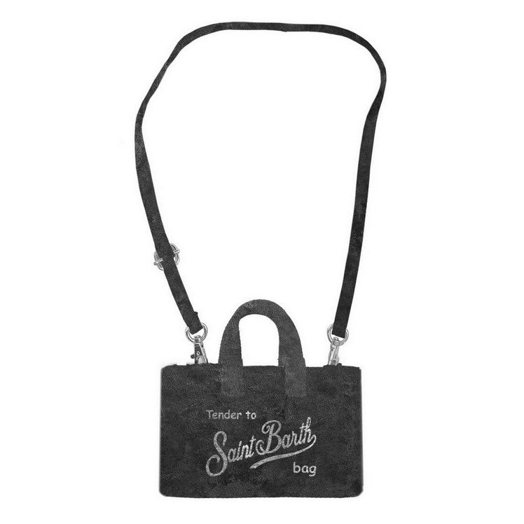MC2 Saint Barth Phone Bag Velvet 00315M borsa velluto nero