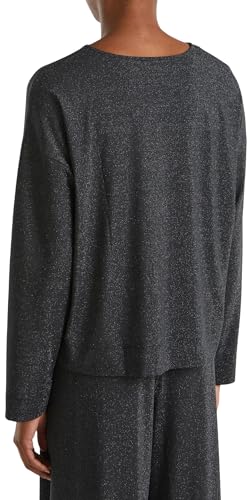 Benetton 3nyw3m06w Maglia Pigiama Donna L Lurex
