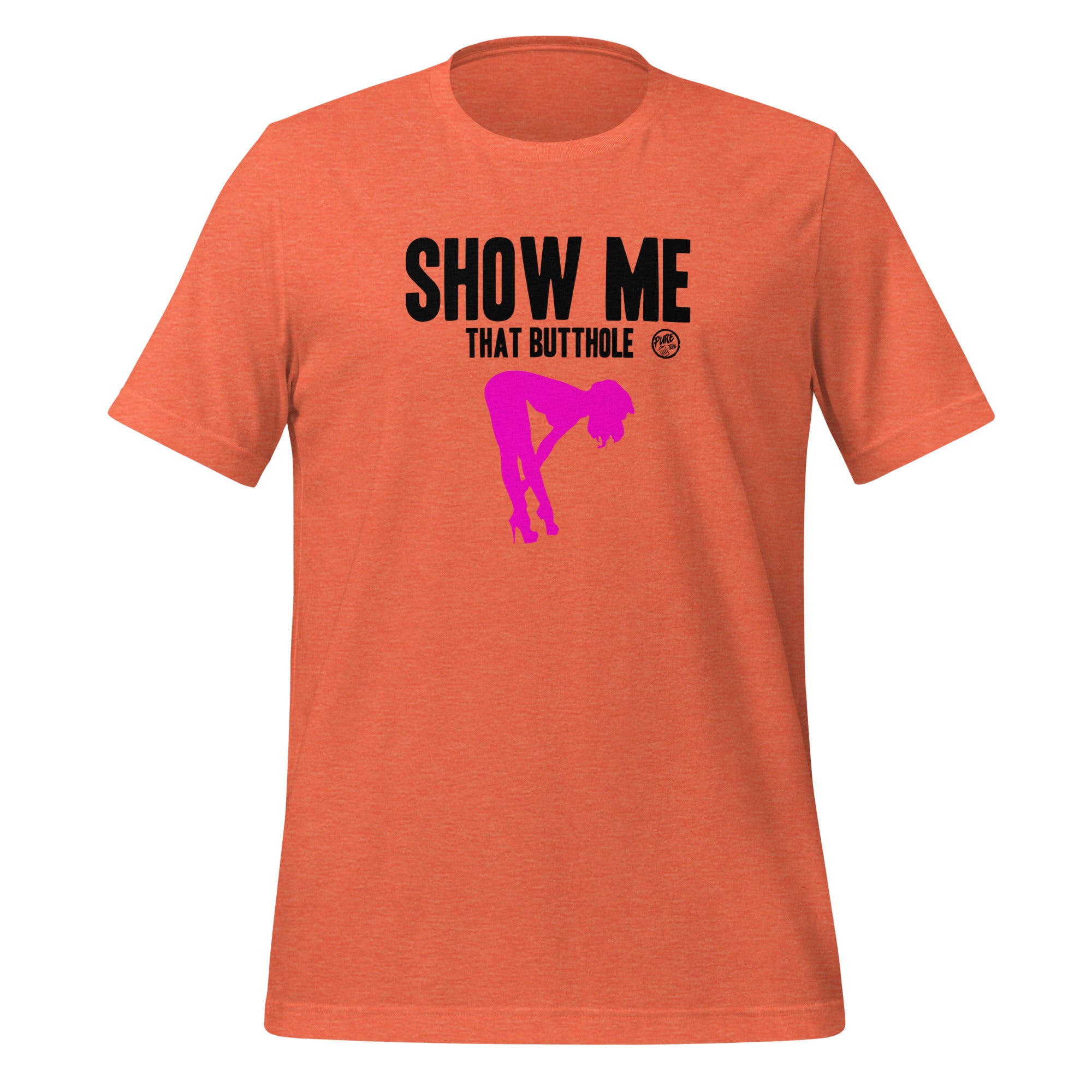 Pure Trash Show Me That Butthole t-shirt uomo verde