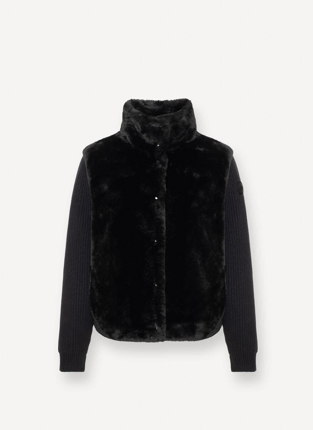 Colmar 20000001E Giacca Ibrida Ecopelliccia Black