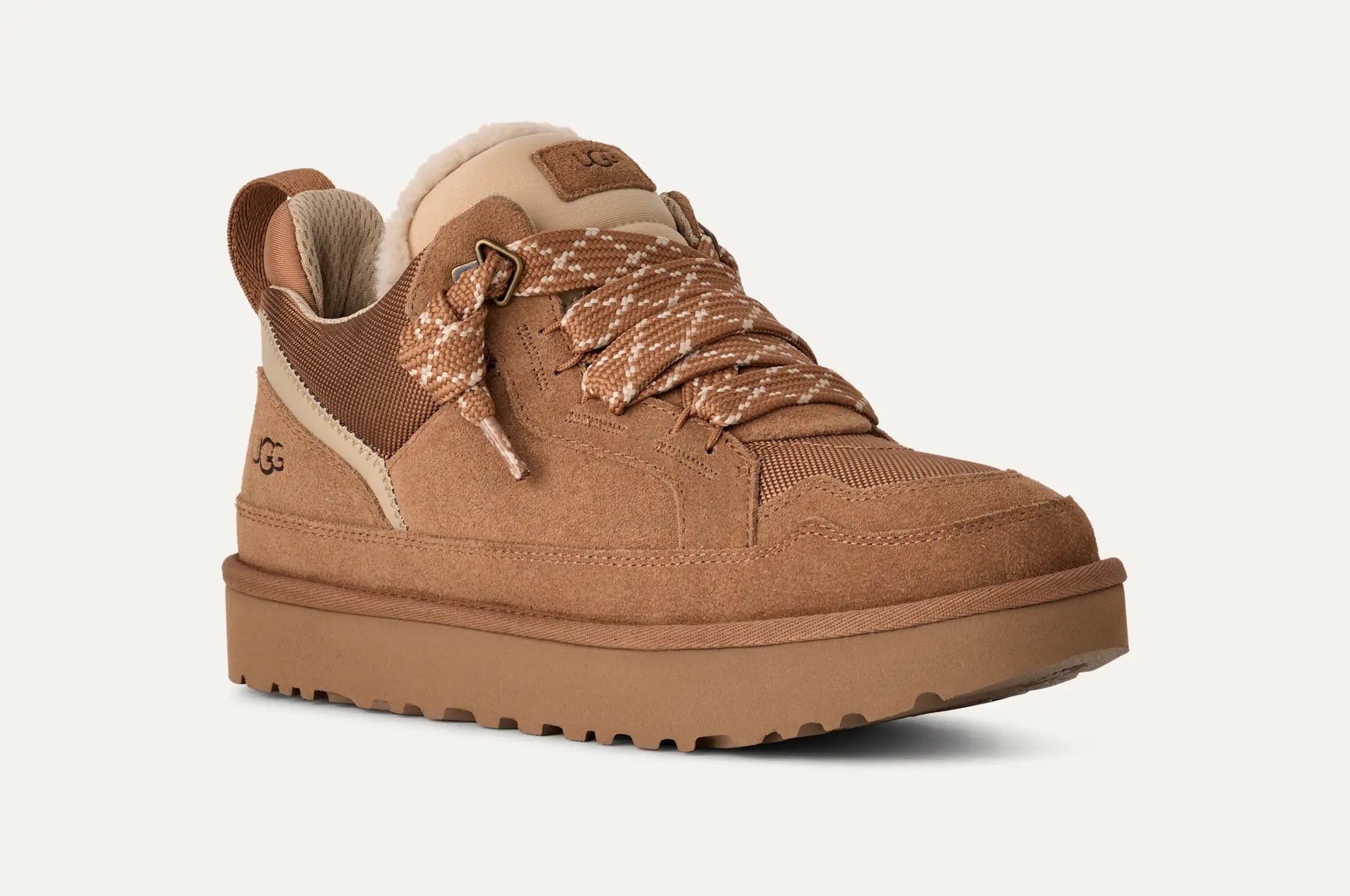 Ugg Lowmel 1170750 sneakers uomo chestnut suede