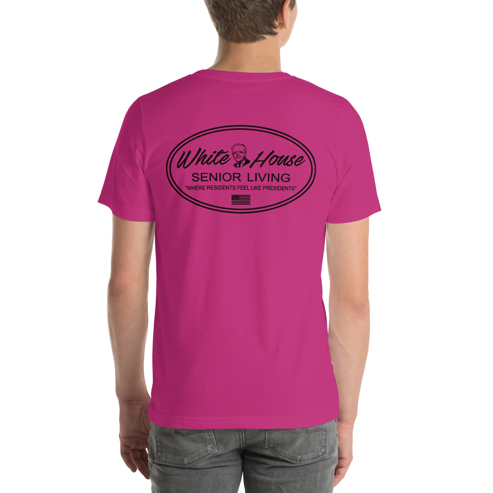 Pure Trash White House Senior Living t-shirt uomo