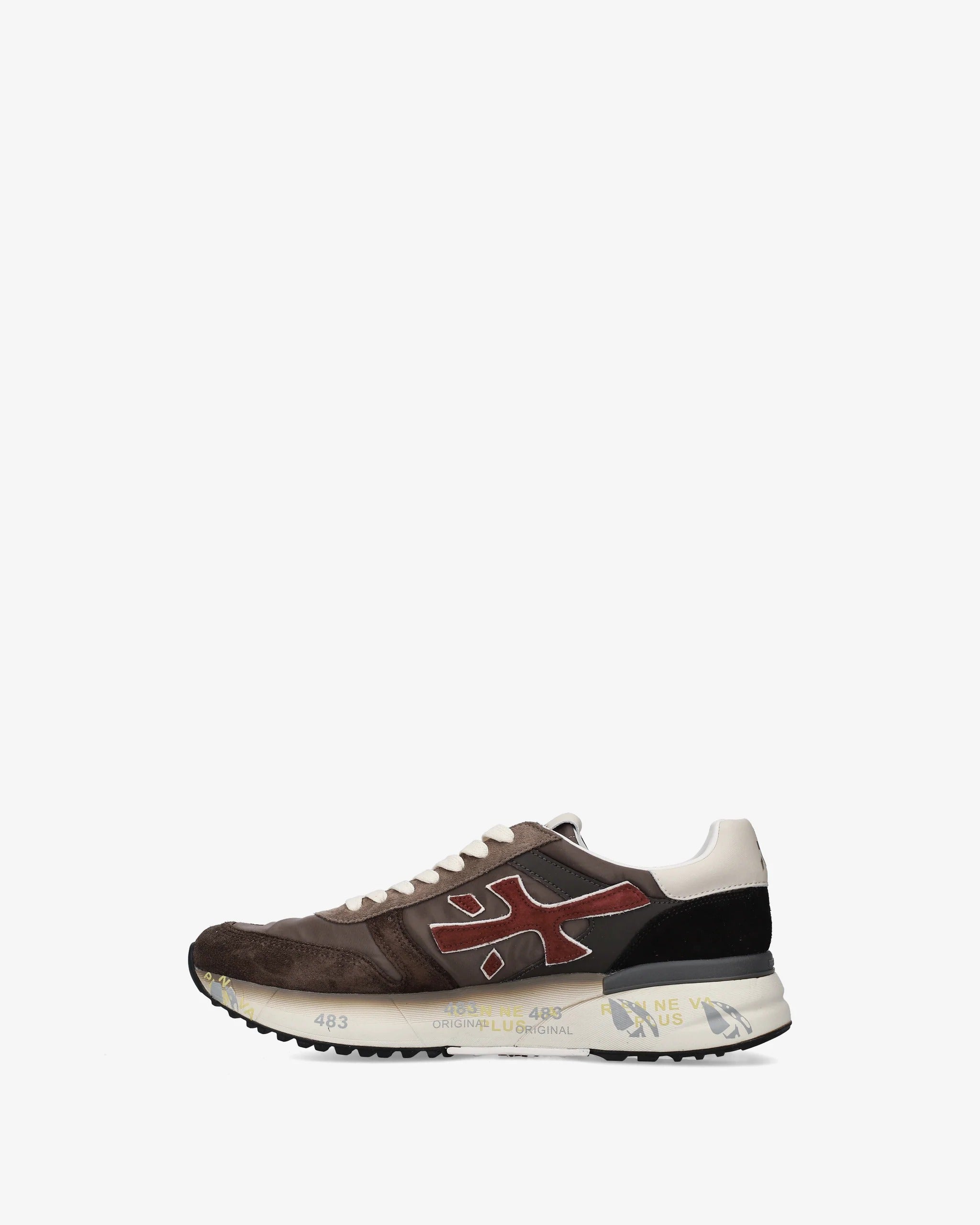 Premiata Mick 7714 Sneakers Uomo Marrone Suede