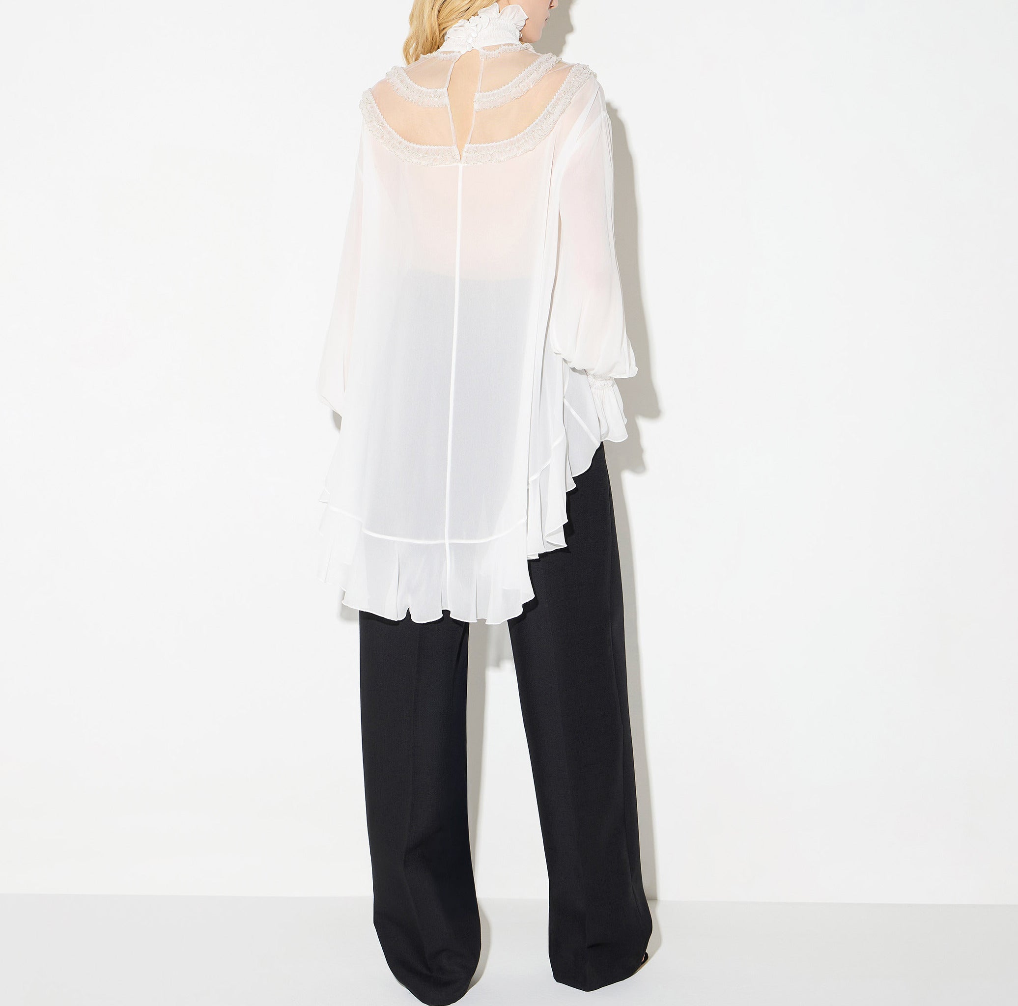 Elisabetta Franchi CA20367E2 Blusa Donna Avorio