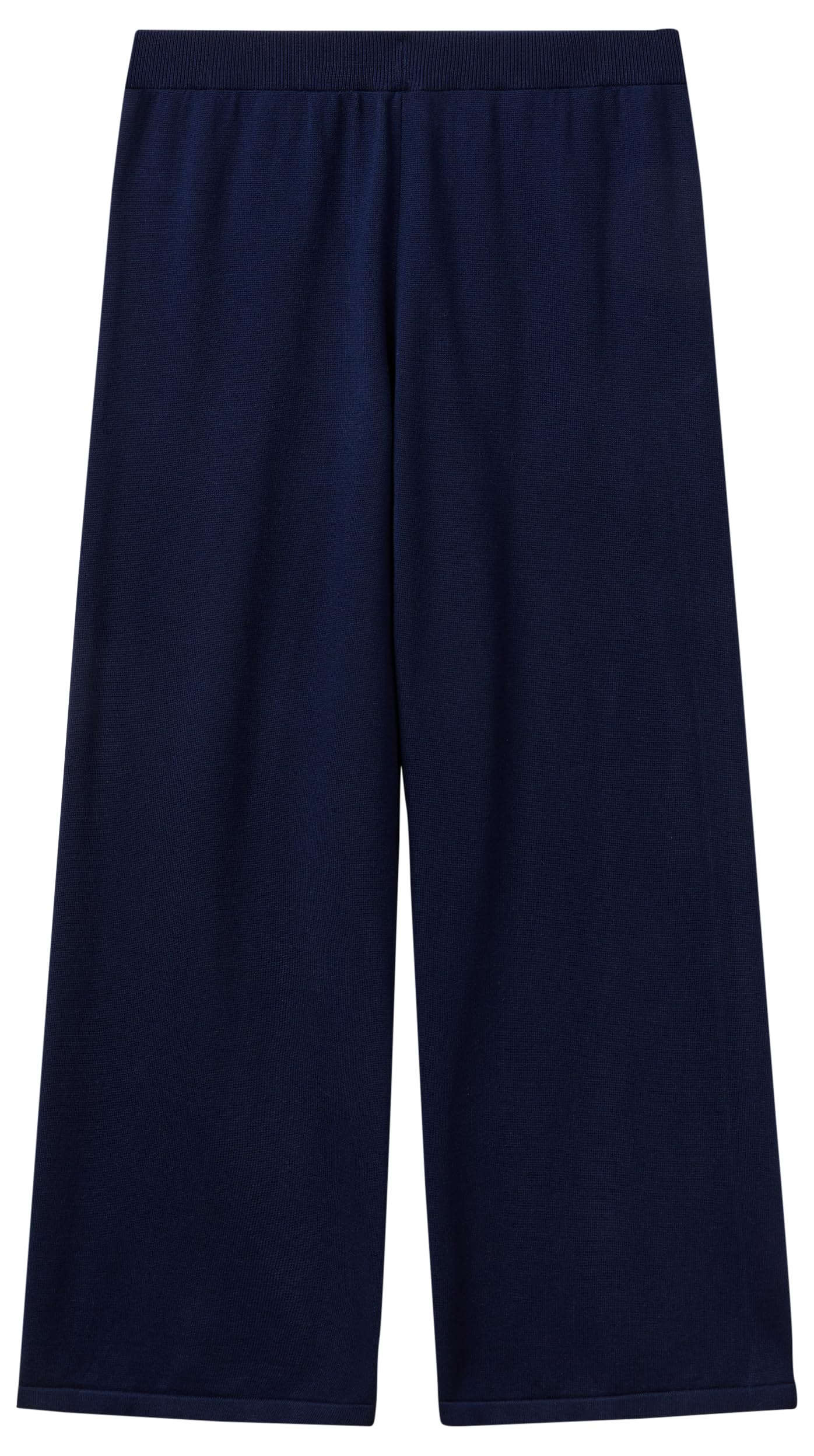Benetton 1294DF00V Pantalone Donna Gamba Larga Elastico