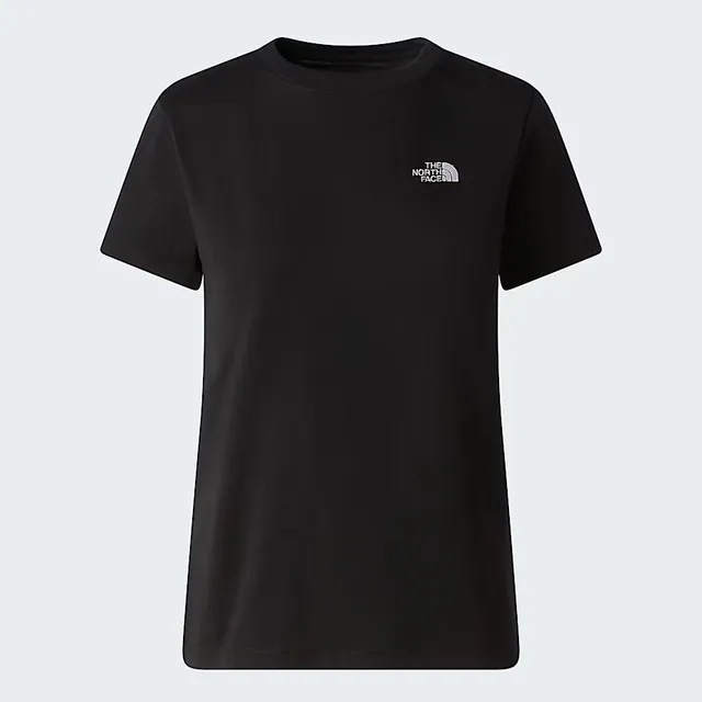The North Face Evolution NF0A8FX7 t-shirt donna nero cotone
