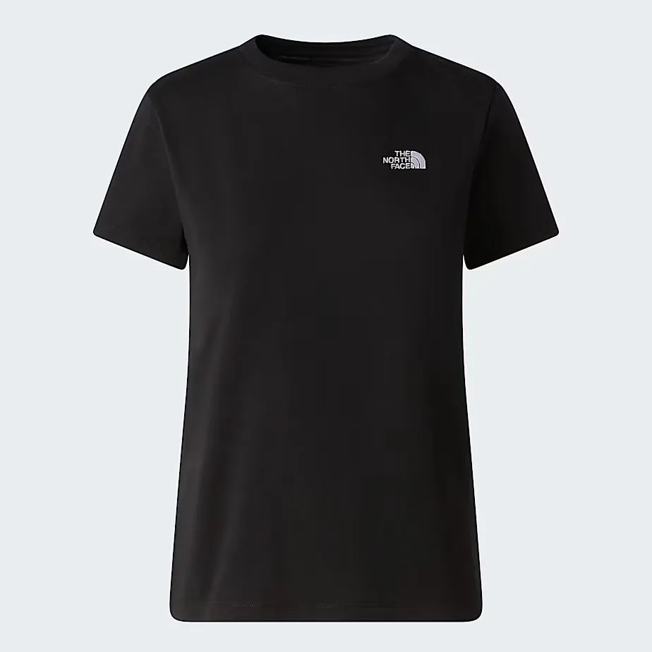 The North Face Evolution NF0A8FX7 t-shirt donna nero cotone