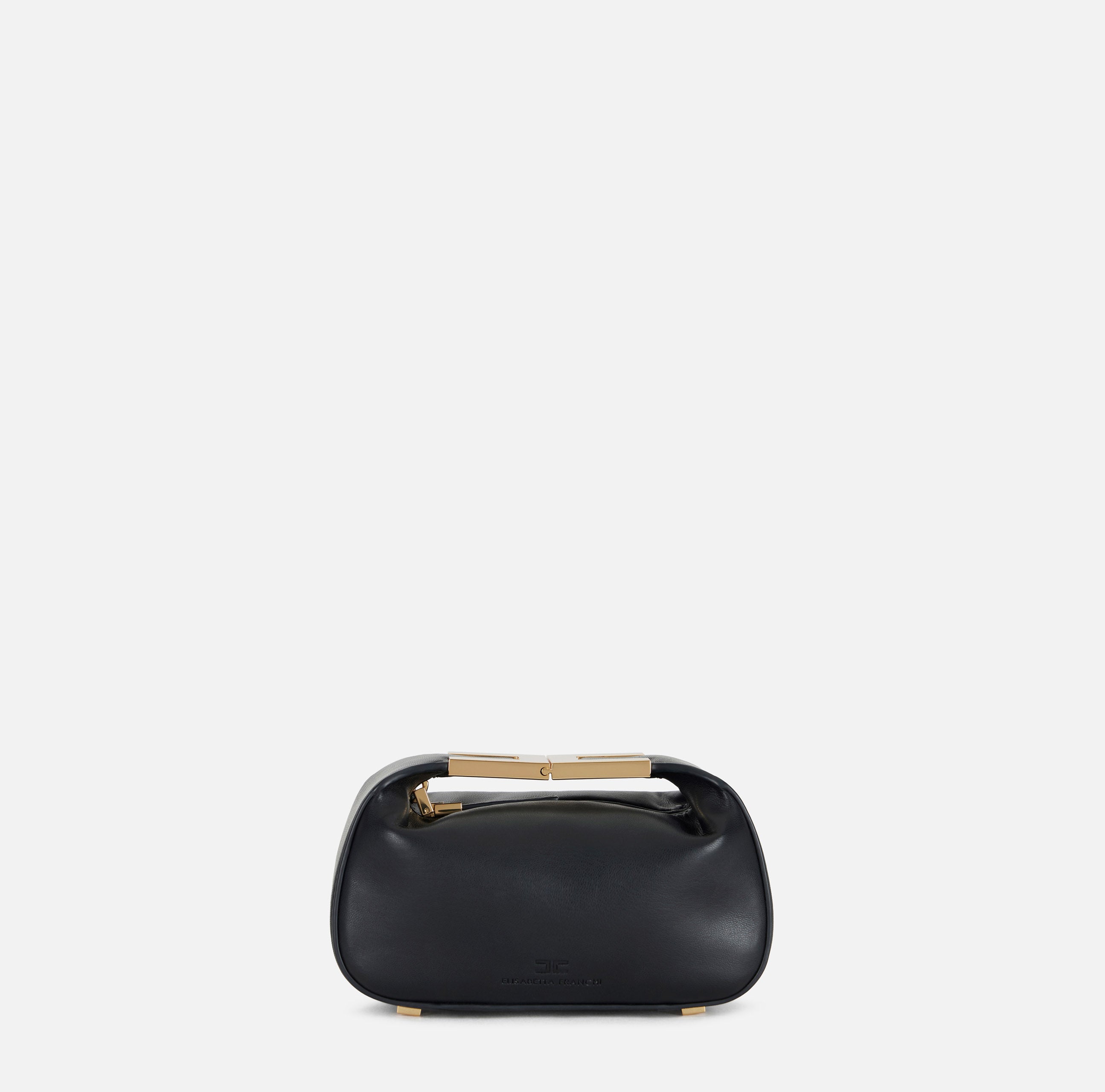 Elisabetta Franchi BS07A62E borsa hobo nera ecopelle