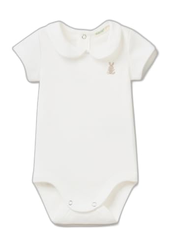 Benetton Baby Tutina Neonata Bianco Latte 50 con piedini