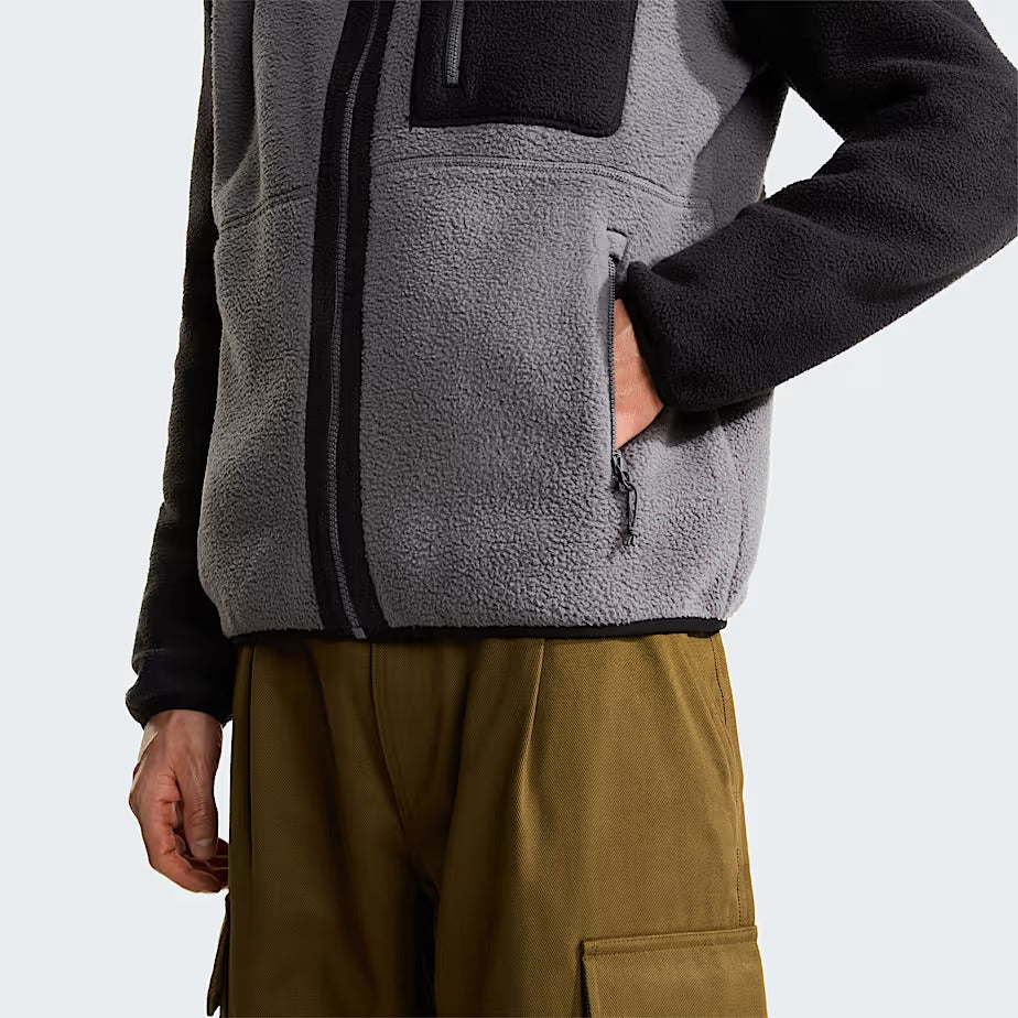 The North Face Yumiori NF0A883R Felpa Nera Pile Zip