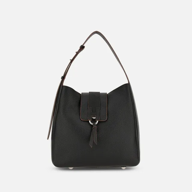 Hogan Hobo Trend borsa donna pelle nero