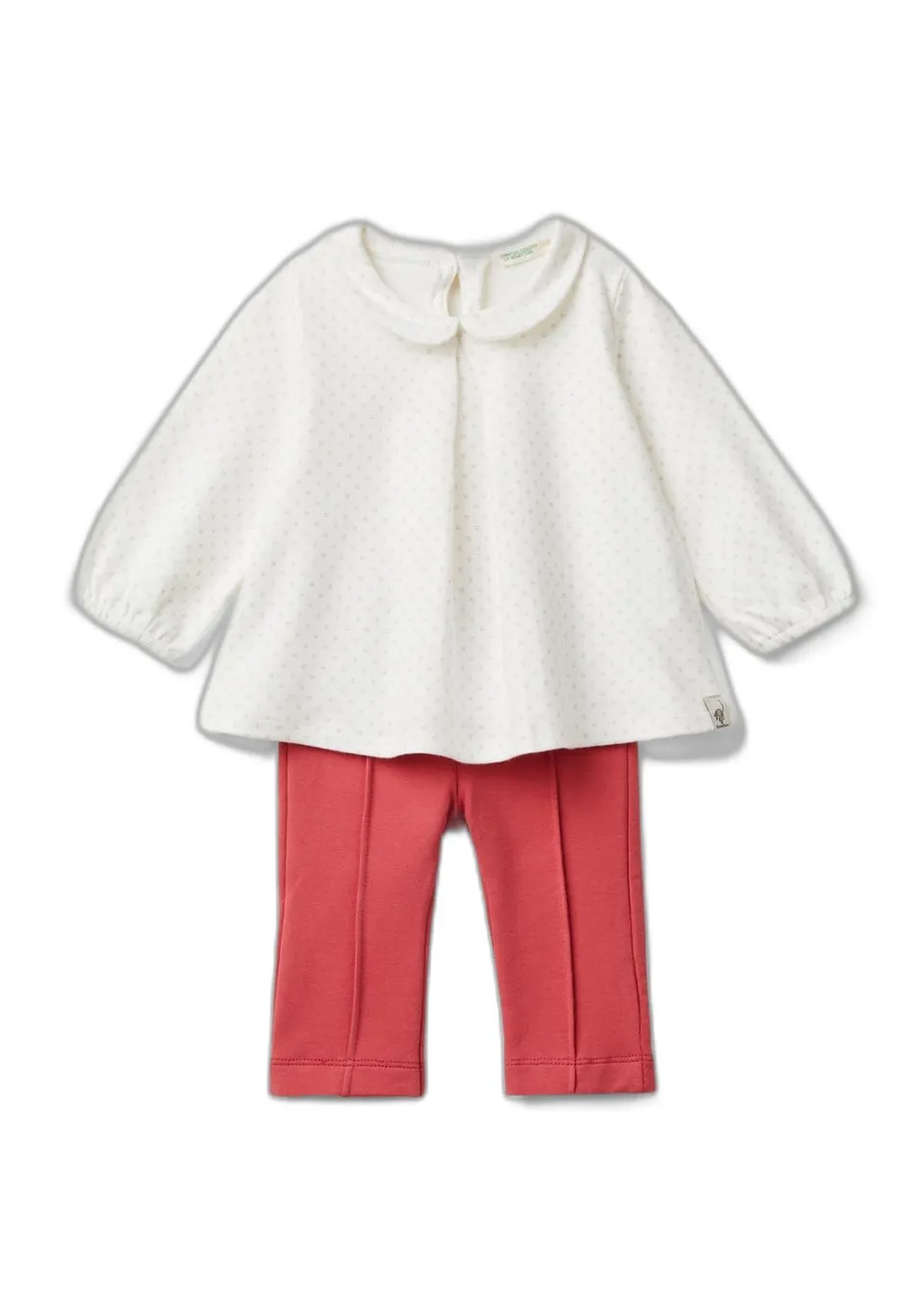 Benetton Pantaloni e Jeans Completo Bimba 56 Cotone