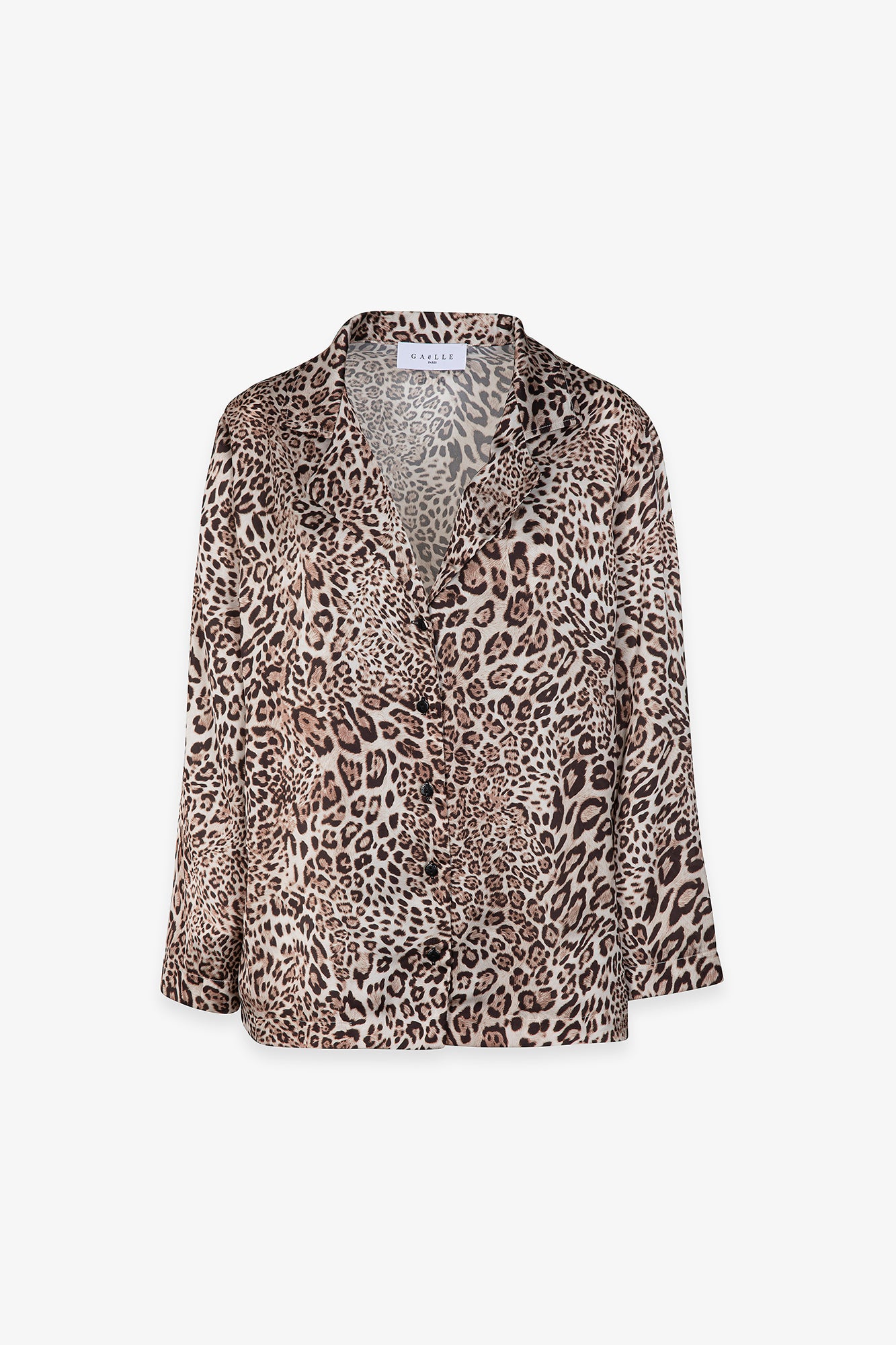 Gaelle Paris GAABW09927 camicia donna maculato raso