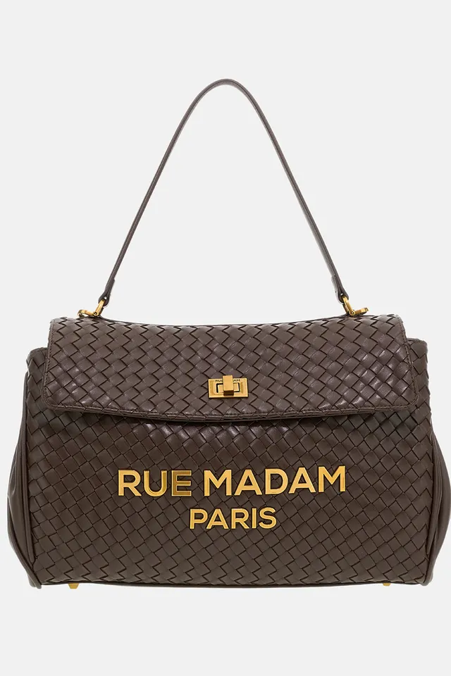 Rue Madam Les Jours XL 1608 Borsa Ecopelle Chocolate