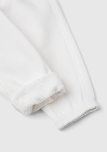 Benetton 3J70AF01L pantalone neonato cotone bianco 50
