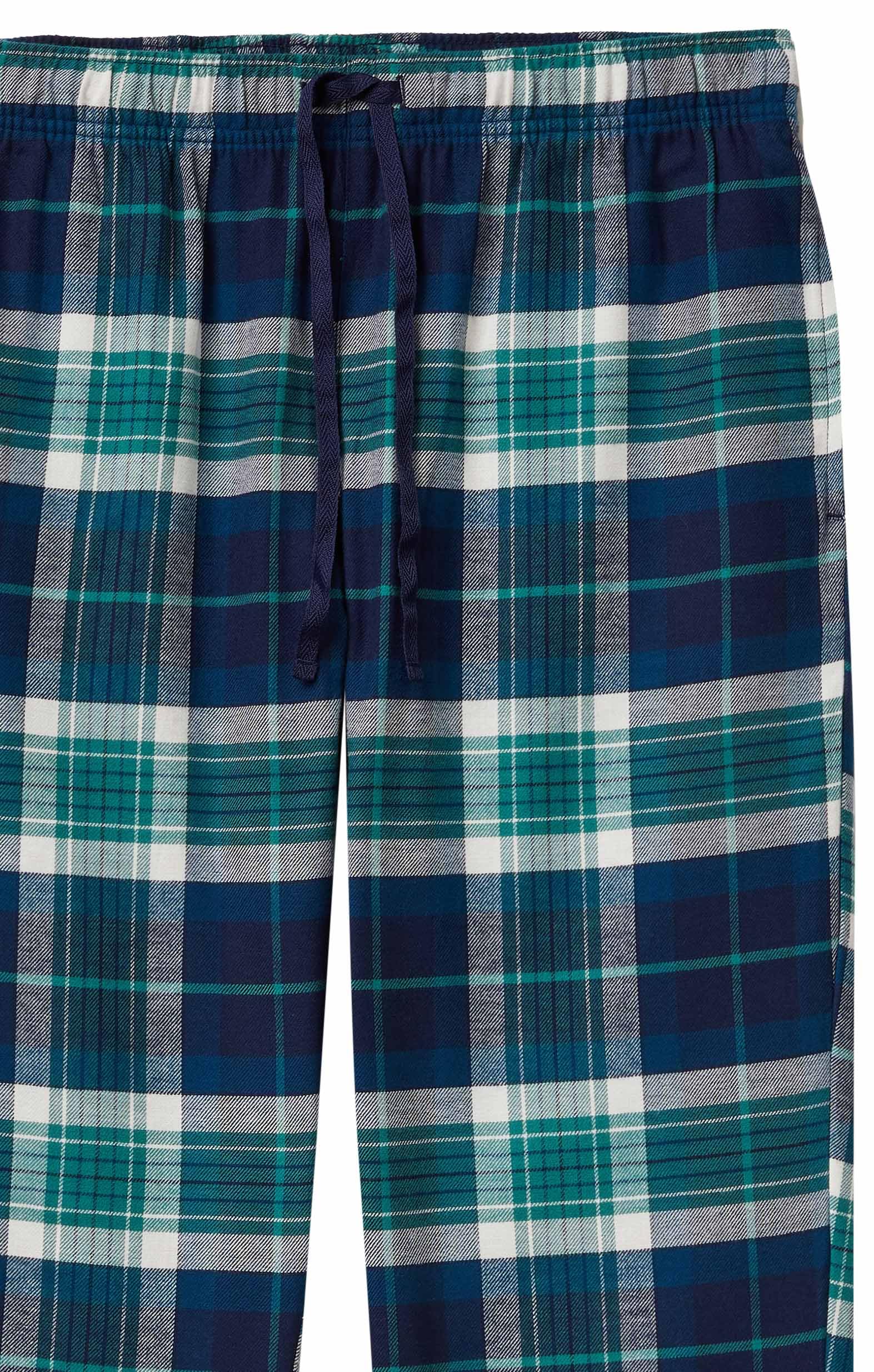 Benetton 40ep4f00e Pantalone Uomo Flanella Blu Coulisse