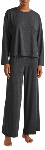 Benetton 3nyw3f03z Pantalone Pigiama Donna L Lurex