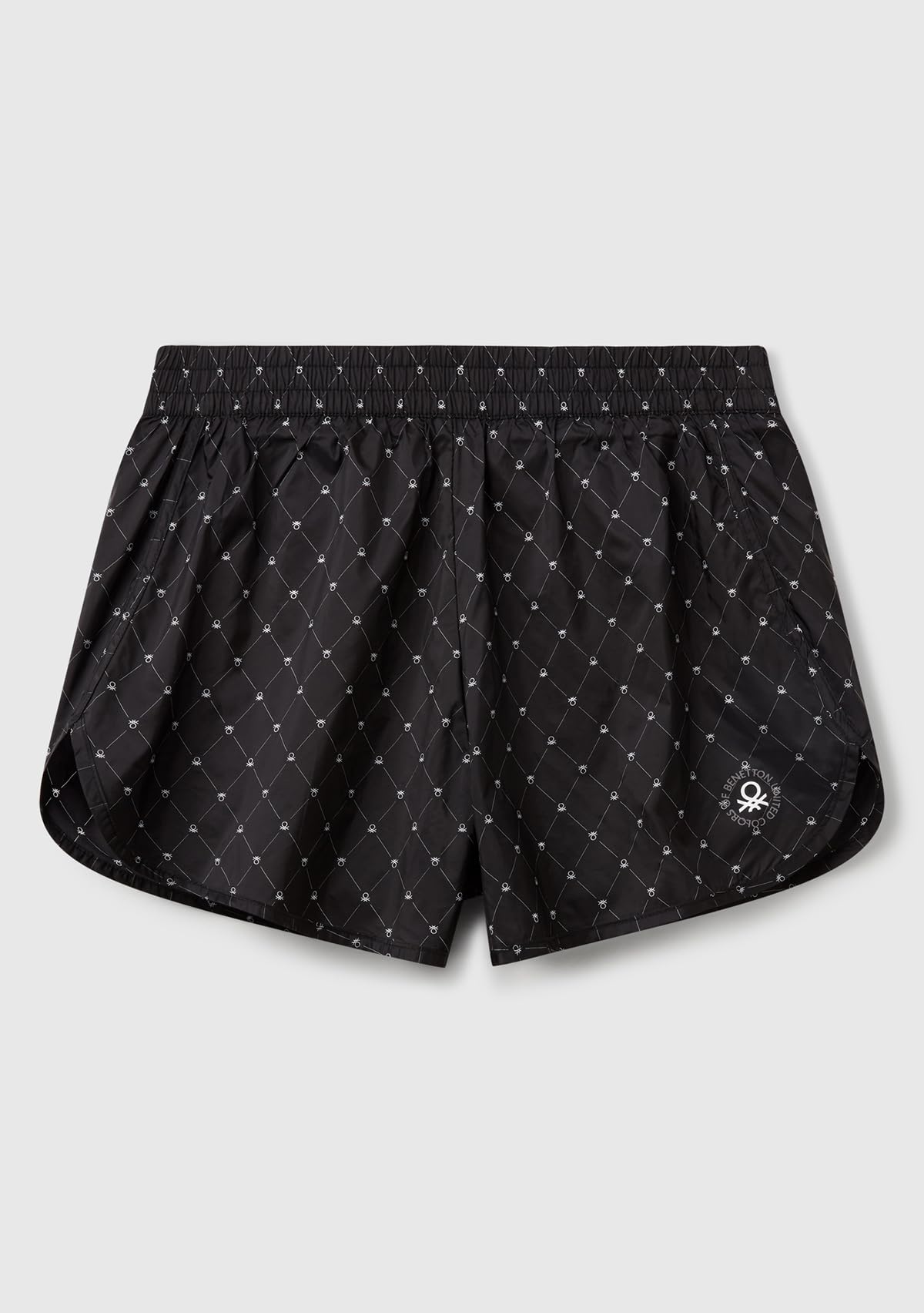 Benetton 49IY3900C Short Running Donna Nylon Monogram