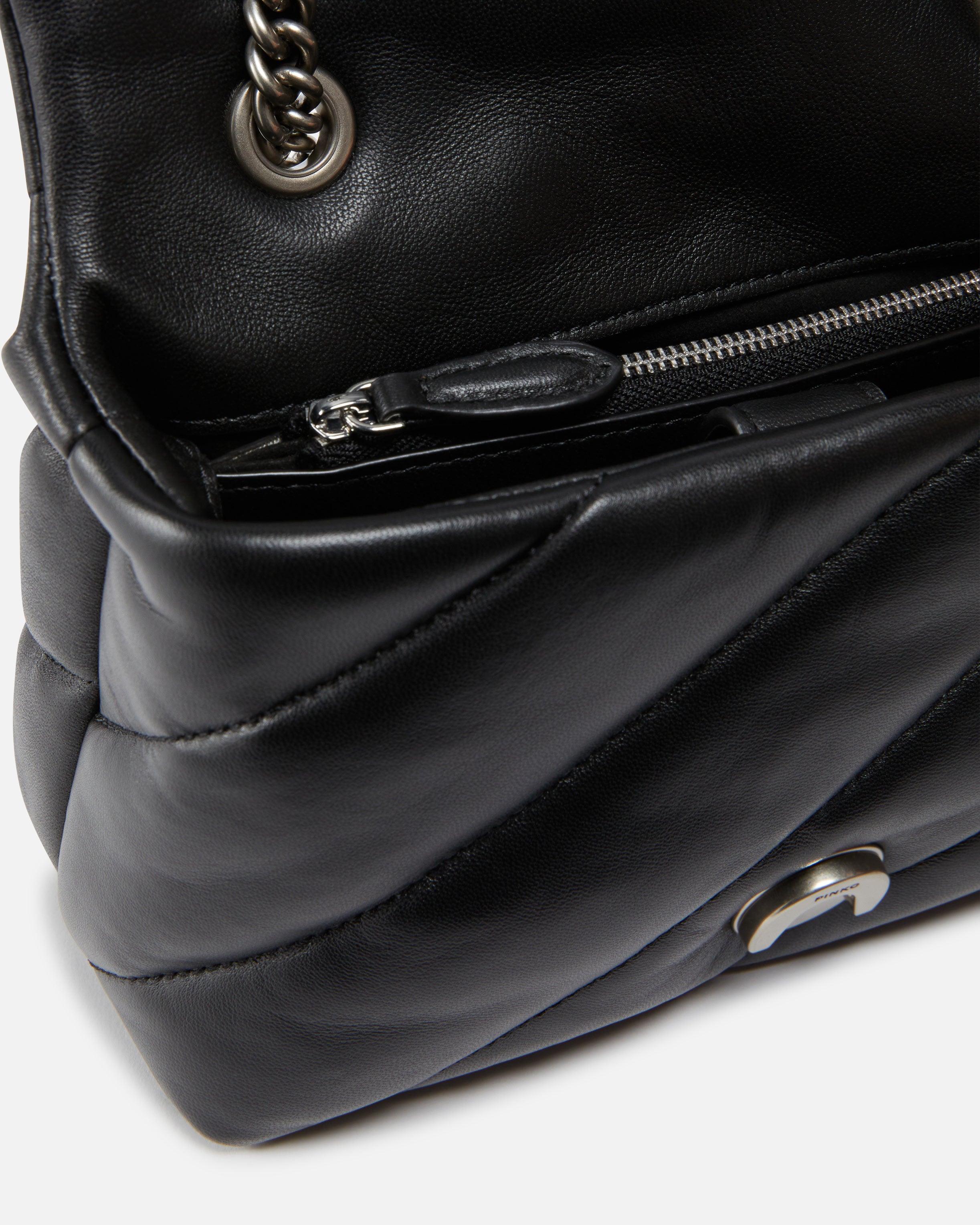 Pinko Love Puff Mini borsa donna nero nappa trapuntata