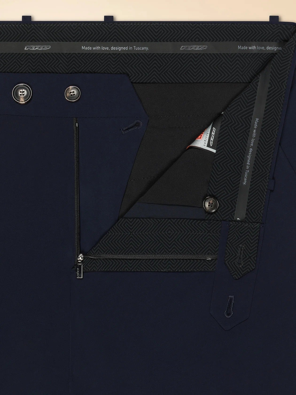 Rrd Terzilight Chino 26314 Pantalone Uomo Blu Stretch