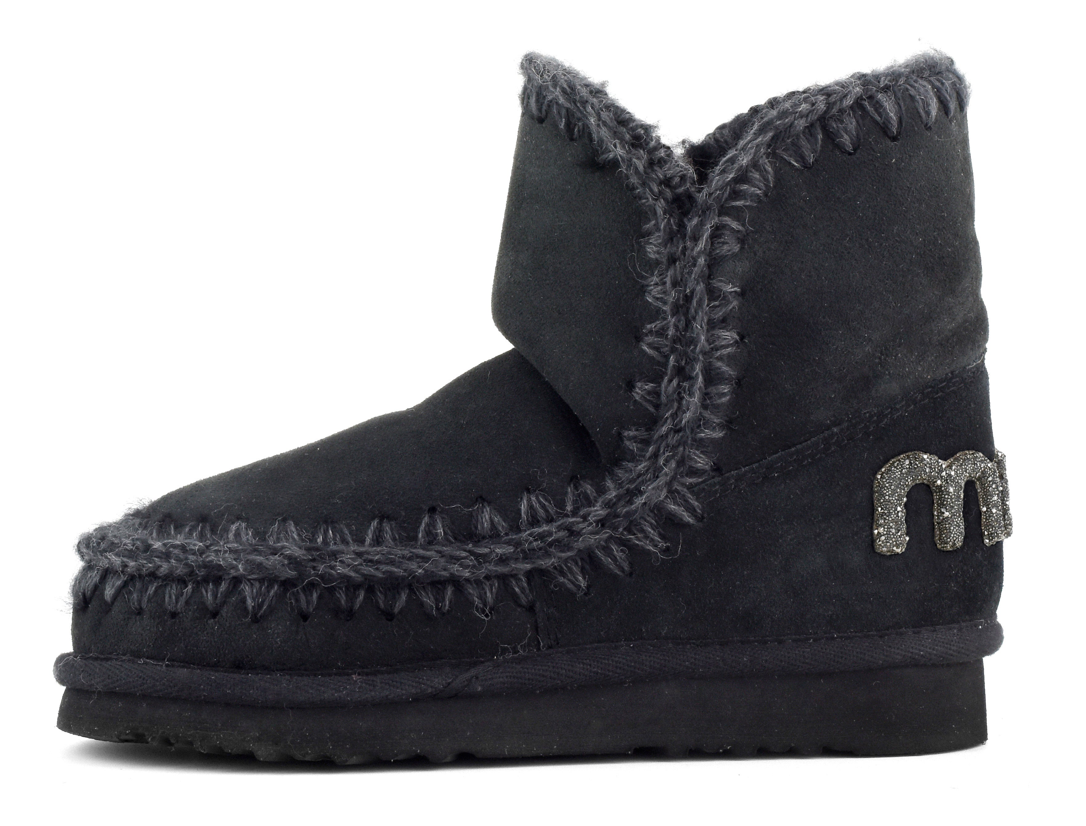 Mou Eskimo 18 FW101050A Stivaletto Nero Montone