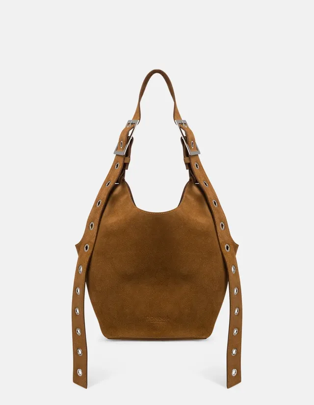 Dondup Hobo Small WB305 borsa nocciola camoscio