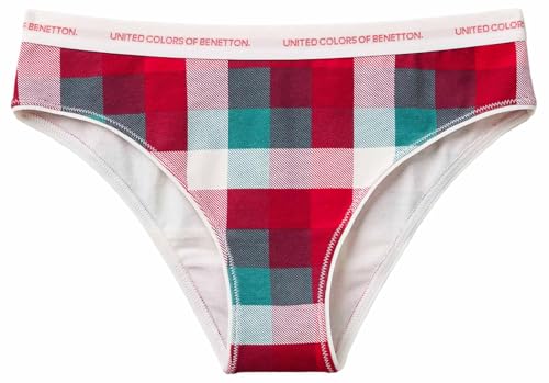 Benetton Intimo Slip Donna Cotone XS Elastico Logato