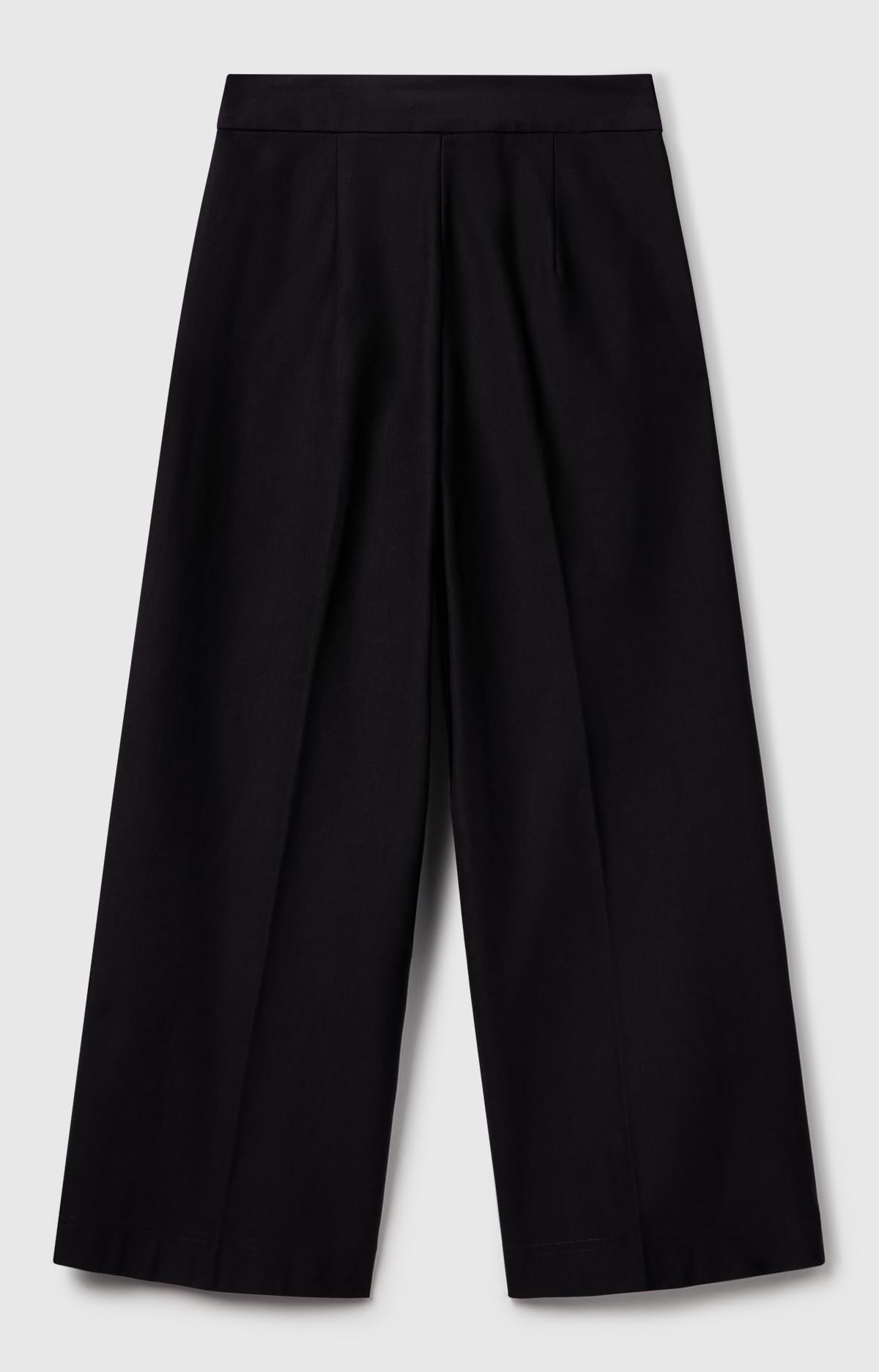 Benetton 42a8df08r pantaloni donna taglia 42 cotone cropped