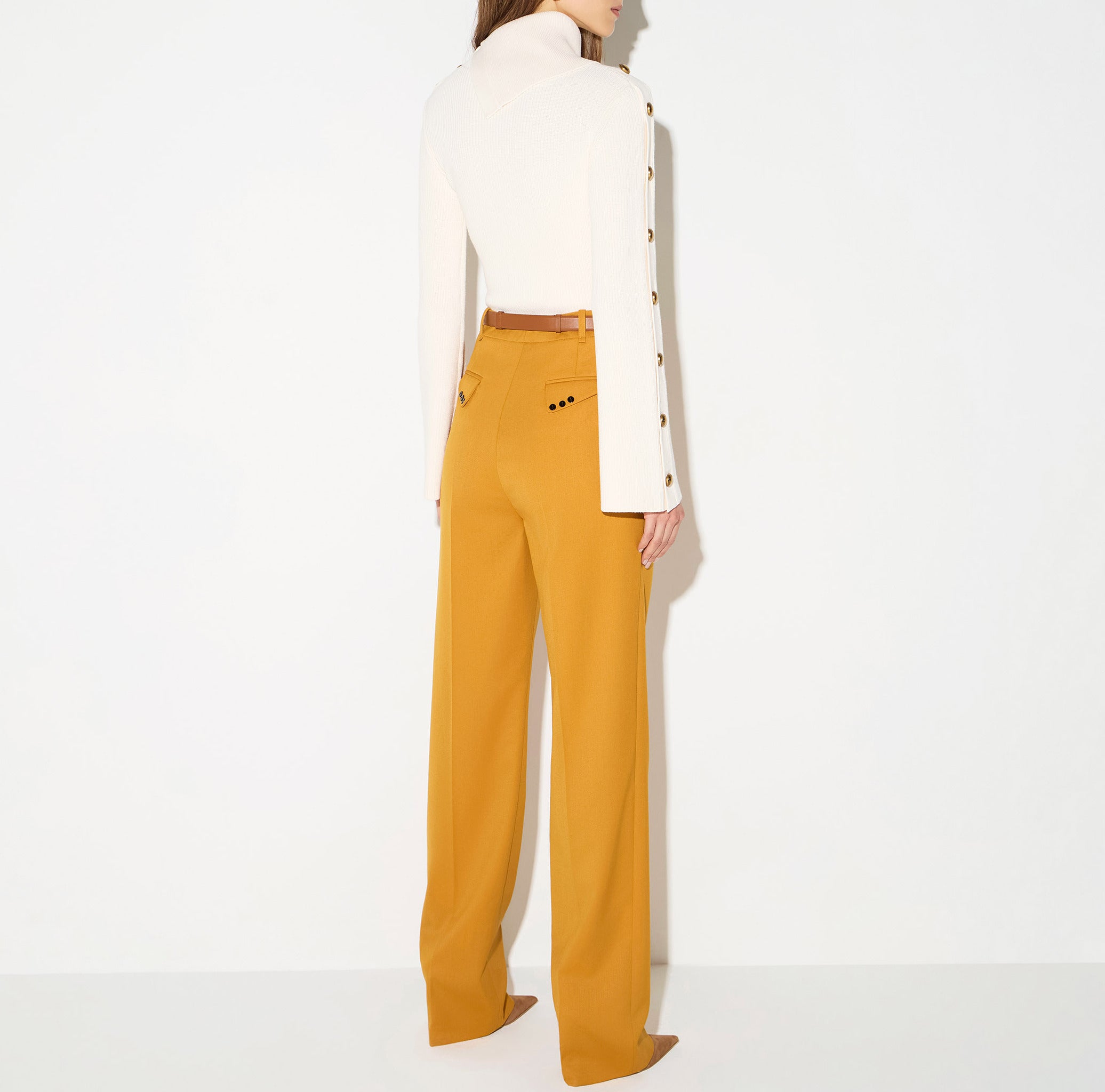Elisabetta Franchi MK03S66E2 maglia burro viscosa