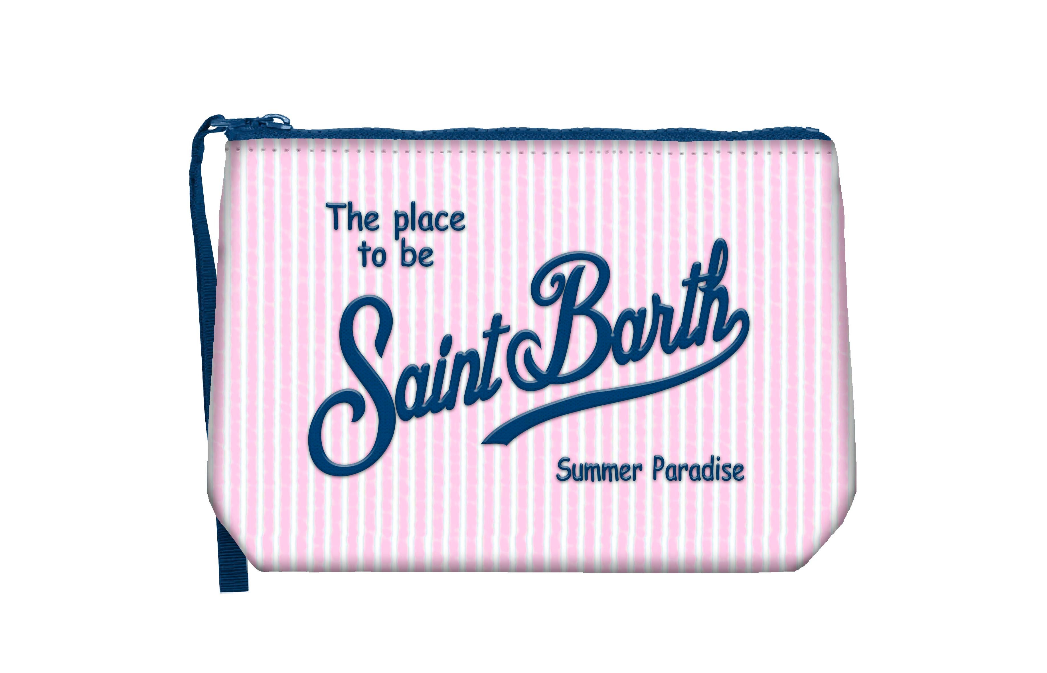 MC2 Saint Barth Aline Seersucker 00376L pochette rosa cotone