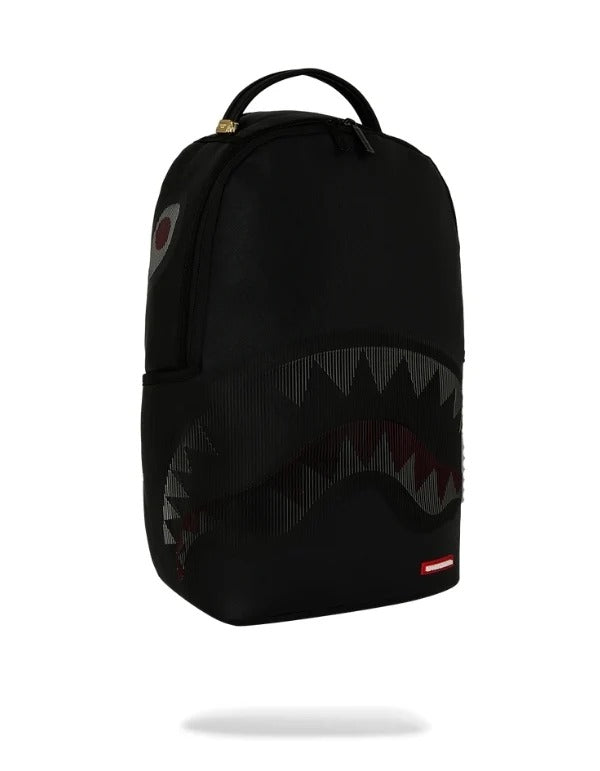 Sprayground Disappearing Shark 910B8658NSZ zaino nero PVC