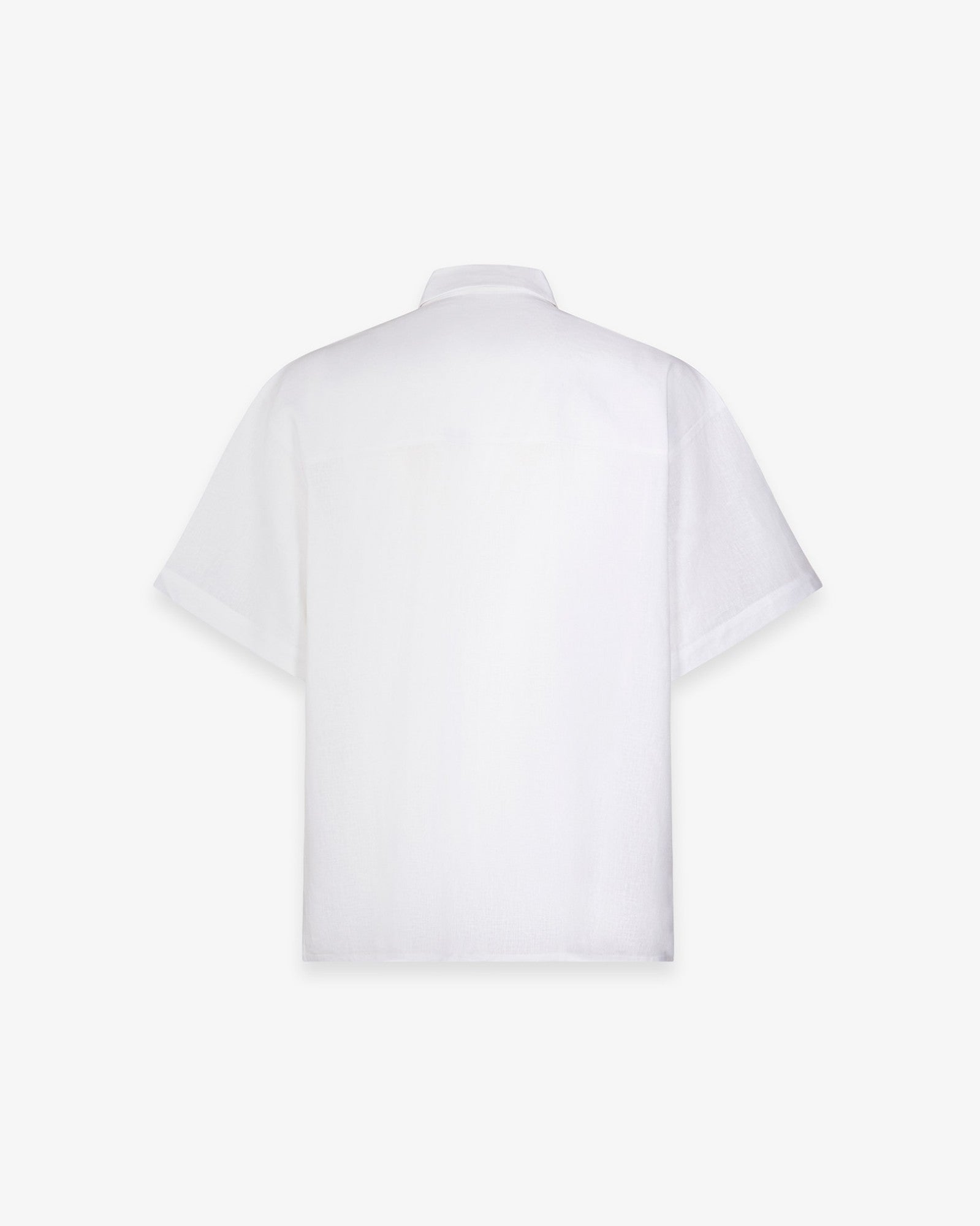 Hinnominate HMABM01556 Camicia Lino Bianca Uomo
