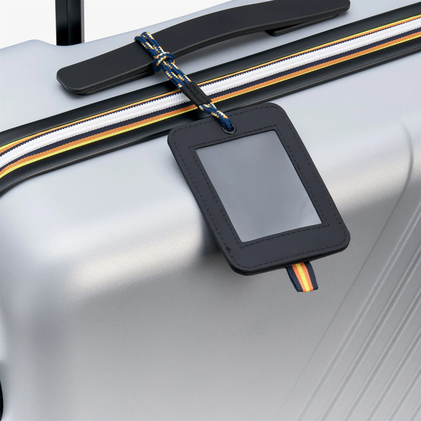 K-Way Eudoxieur Logo trolley medio grigio policarbonato