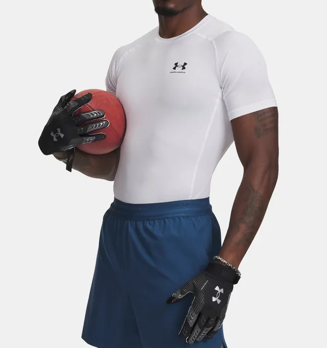 Under Armour 77-1361518 T-Shirt HeatGear Bianca SM