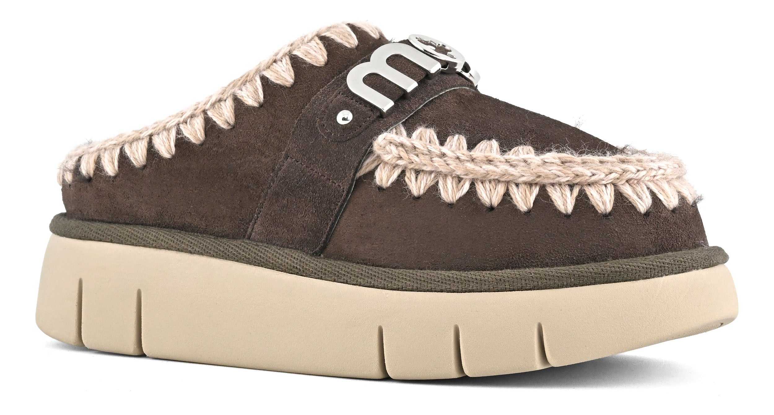 Mou Bounce Clog FW531001A ciabatta montone mocha